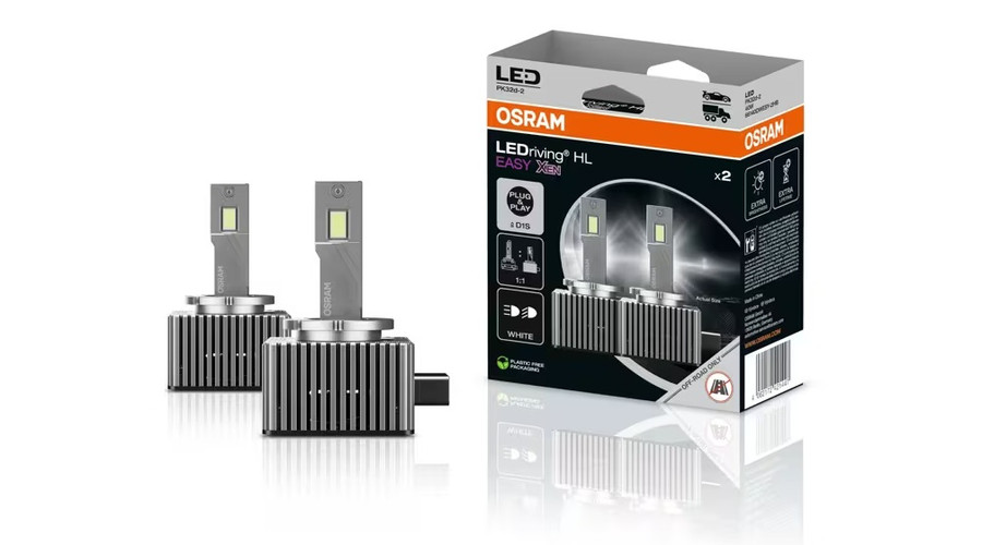 Osram LEDriving HL EASY XEN D1S 40W LED 6500K +180% DUO BOX 66140DWESY-2HB