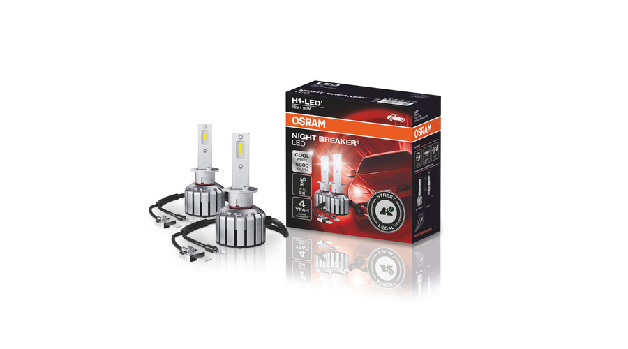 Osram Night Breaker LED H1 16W +220% 6000K DUO BOX 64150DWNB-2HFB