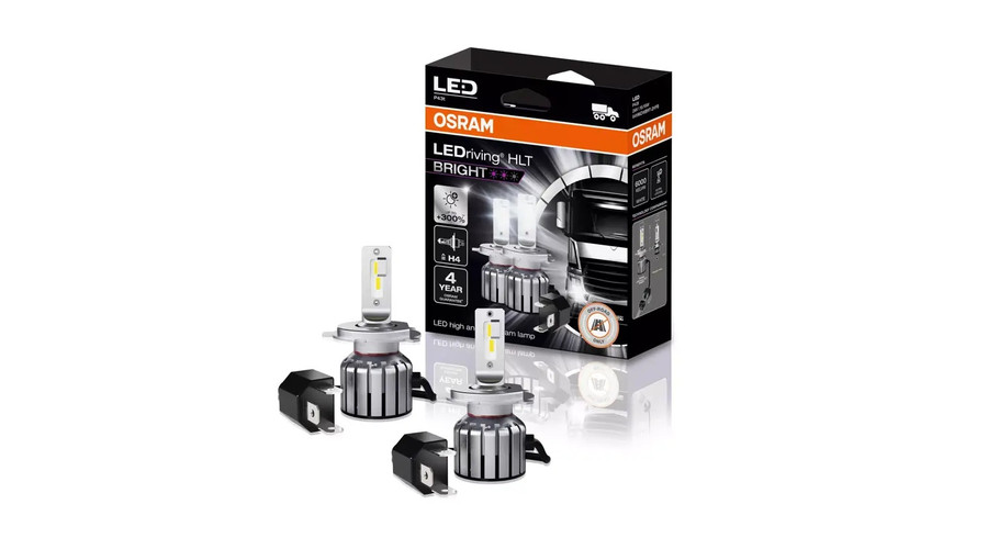 Osram LEDriving HLT Bright +300% H4 15W 24V 6000K LED készlet 64196DWBRT-2HFB