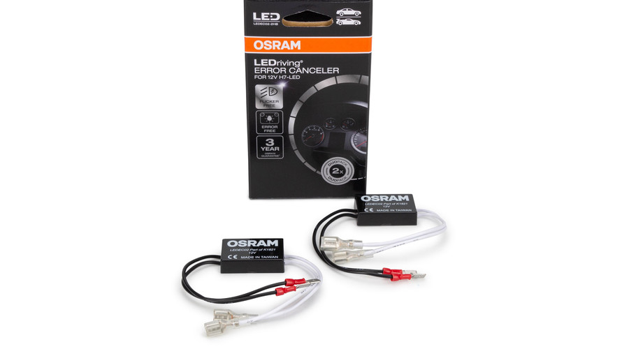 Osram H7 LED canbus hibatörlő adapter készlet LEDEC02-2HB