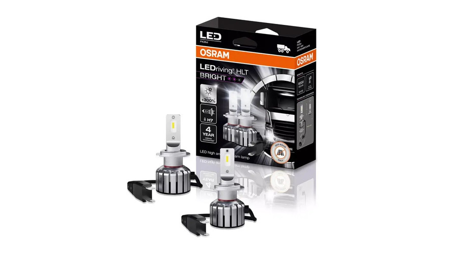 Osram LEDriving HLT Bright +300% H7 18W 24V 6000K LED DUO BOX 64215DWBRT-2HFB