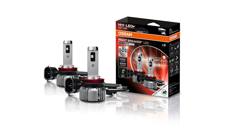 Osram Night Breaker LED Smart ECE H11 14W 6000K DUO BOX 64211DWNBSM-ECE-2HB LEGÁLIS