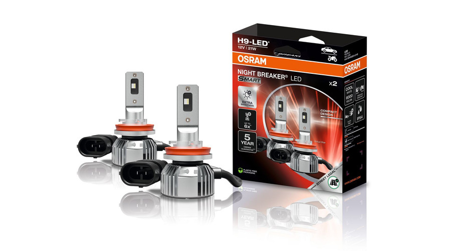 Osram Night Breaker LED Smart H9 21W 6000K DUO BOX 64213DWNBSM-2HB