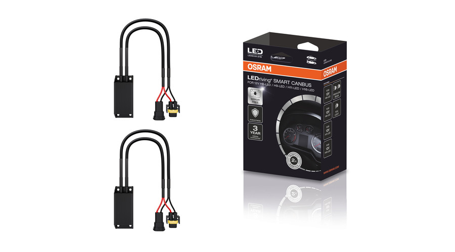 Osram LEDriving SMART CANBUS H8 H9 H11 H16 LED canbus adapter LEDSC05-2HB