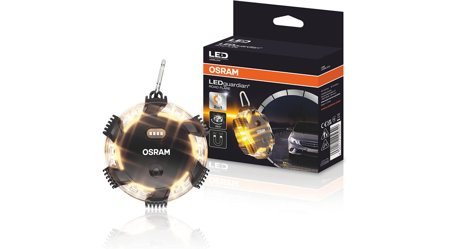 Osram LEDguardian ROAD FLARE mágneses biztonsági jelzőlámpa - zseblámpa IP54 LEDSL303