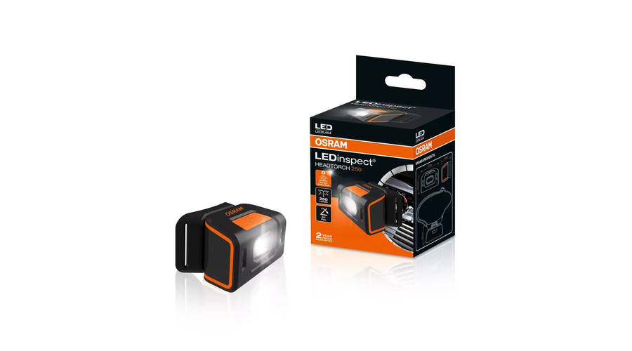 Osram LEDinspect HEADTORCH250 LEDIL404 szerelőlámpa - fejlámpa Li-Ion akksival