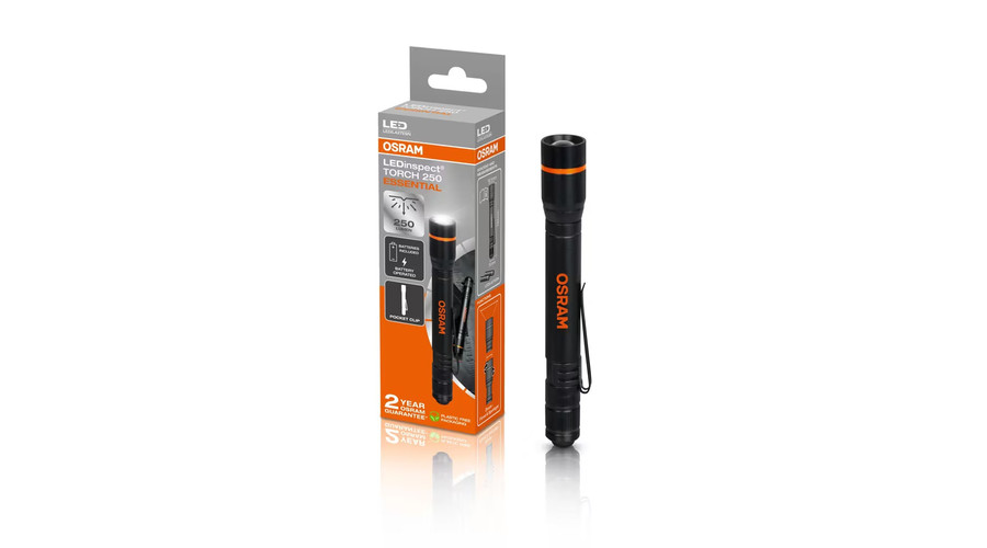 Osram LEDinspect TORCH 250 ESSENTIAL állítható - fókuszálható zseblámpa - szerelőlámpa LEDIL427ESN