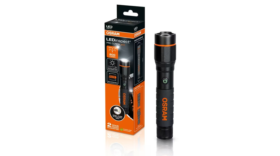 Osram LEDinspect TORCH 800 állítható - fókuszálható zseblámpa - szerelőlámpa LEDIL431