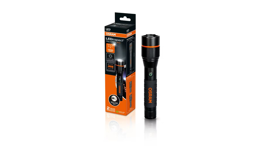 Osram LEDinspect TORCH 1200 állítható - fókuszálható zseblámpa - szerelőlámpa LEDIL432