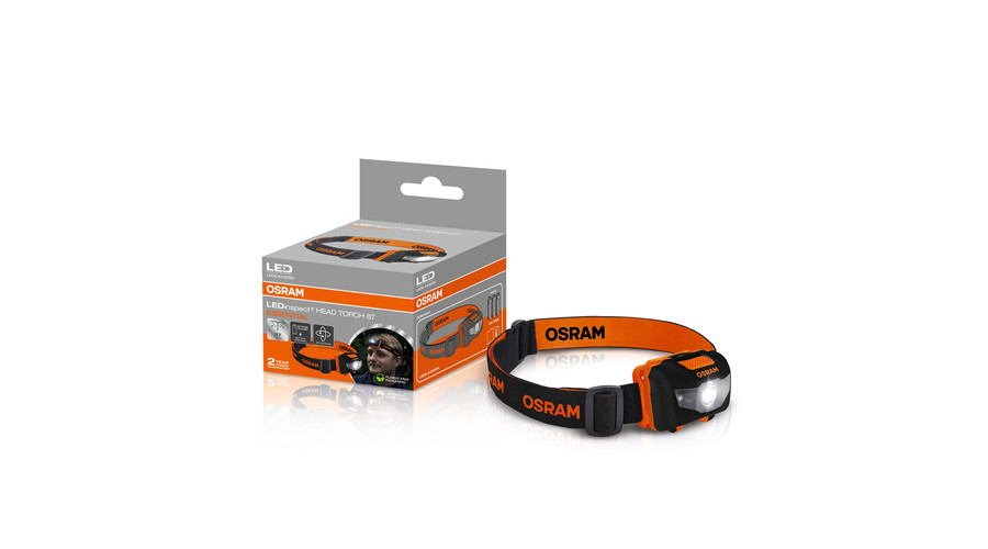 Osram LEDinspect HEAD TORCH 87 ESSENTIAL LEDIL433ESN 3xAAA elemes szerelőlámpa - fejlámpa