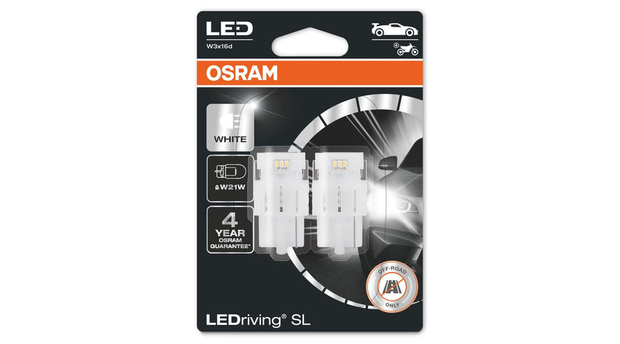 Osram LEDriving SL standard T20 W21W LED 6000K fehér 7505DWP-2BL