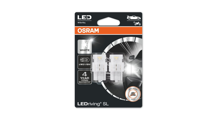 Osram LEDriving SL standard T20 W21/5W LED 6000K fehér 7515DWP-2BL