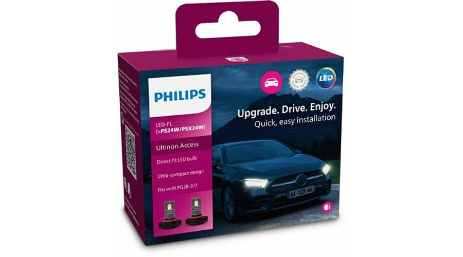 Philips PS24W PSX24W 6W +80% Ultinon Access 2500 LED 6000K 12V 11086U2500CX