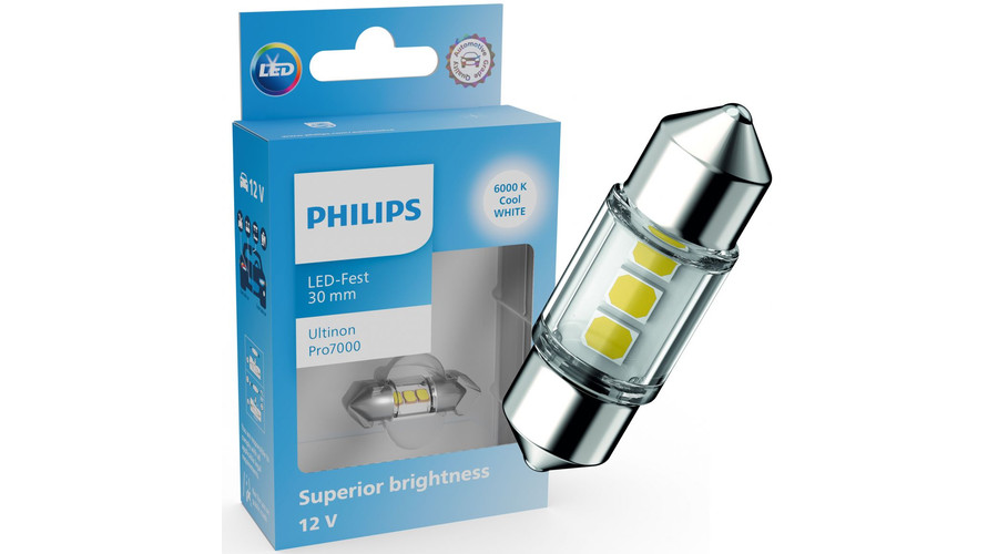 Philips C3W 30mm Ultinon PRO7000 szofita LED 6000K jégfehér 11860CU70X1