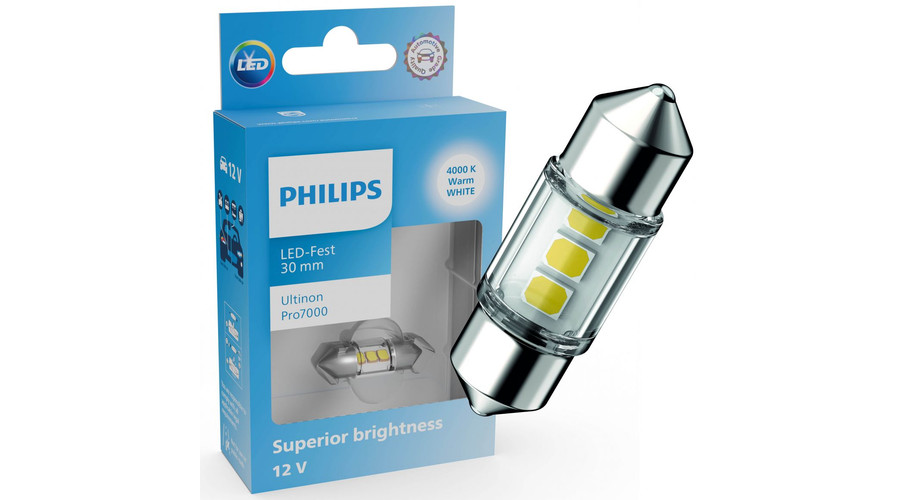 Philips C3W 30mm Ultinon PRO7000 szofita LED 4000K melegfehér 11860WU70X1