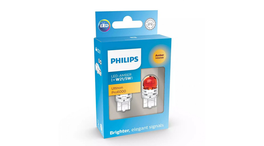 Philips T20 W21/5W Ultinon PRO6000 LED sárga 11066AU60X2