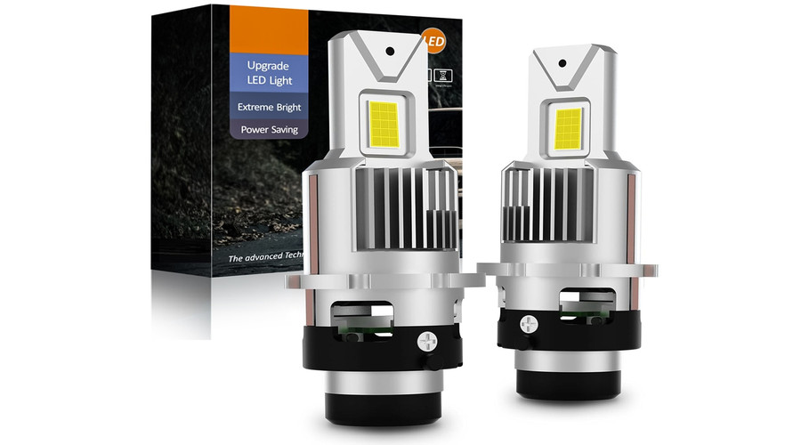 DTX S25 D2S 35W 6000K Canbus LED fényszóró Plug&Play világítás készlet