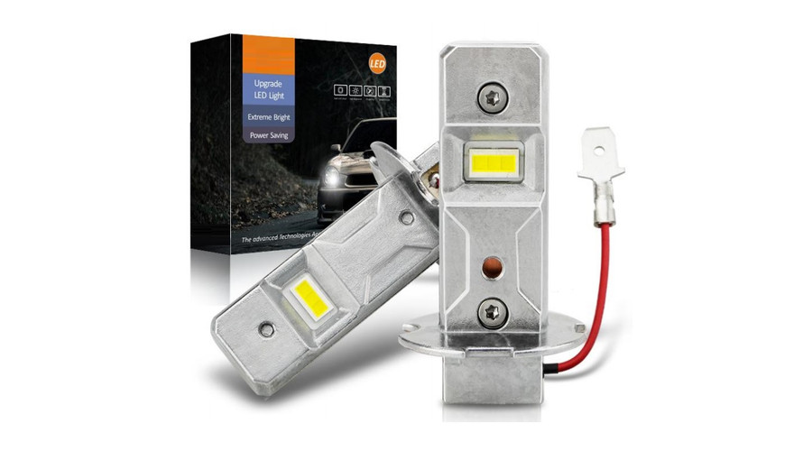 DTX S26 Short H3 15W-8W 6000K LED fényszóró - ködlámpa világítás készlet