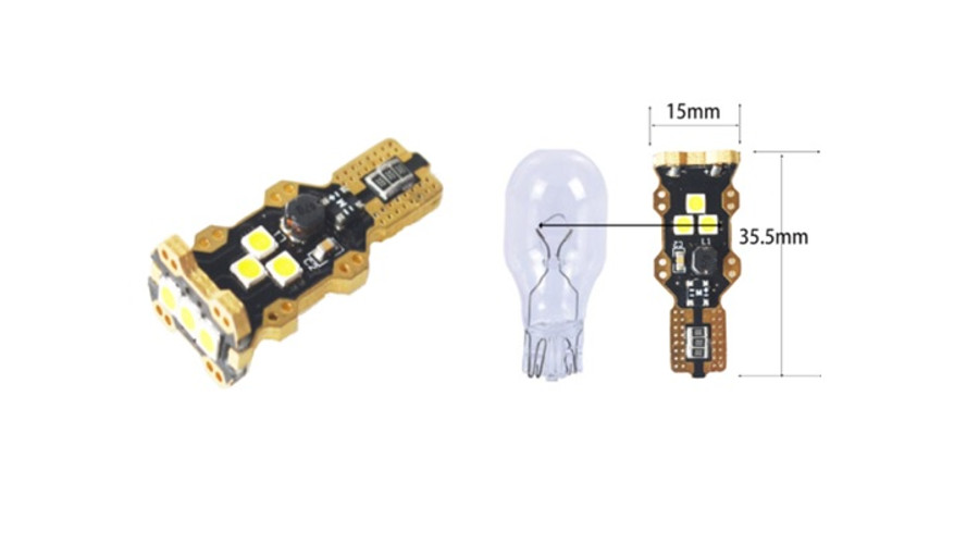 T15 W16W 9x3030SMD LED Epistar 12-24V