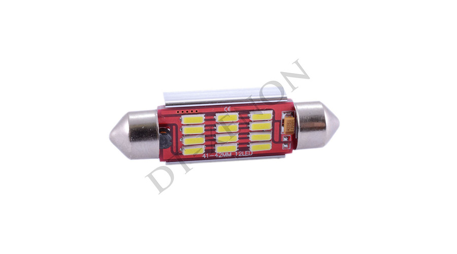 Szofita LED 12SMD 4014 Can-Bus 42mm