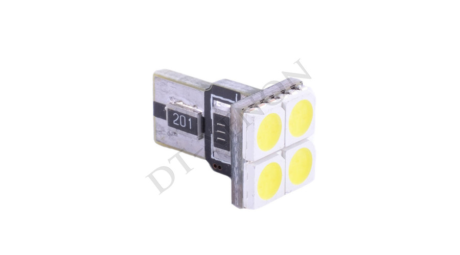 T10 (W5W) LED 4 SMD Can-Bus - előre világító