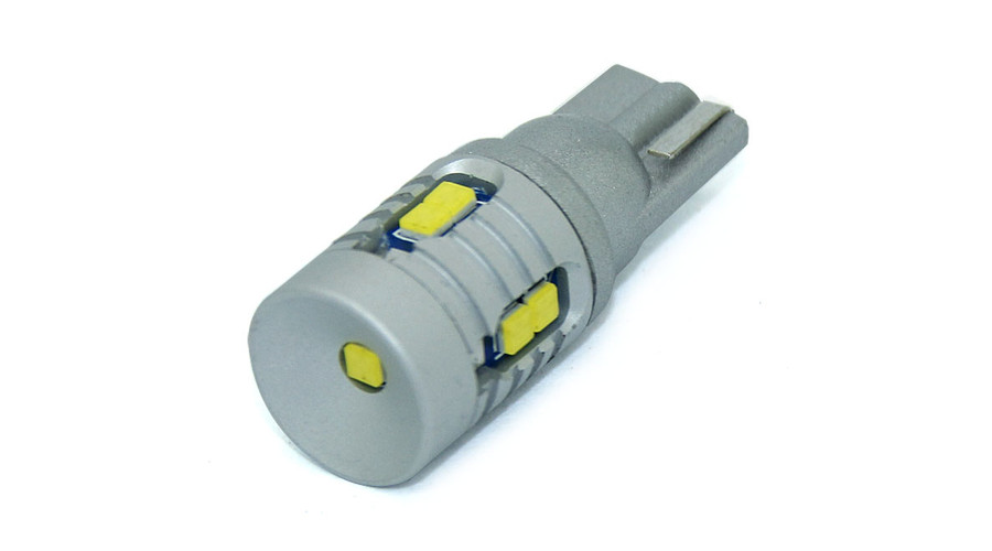 DTX T10 (W5W) PL 9SMD LED Can-Bus 12V - 24V 3000K - 6000K