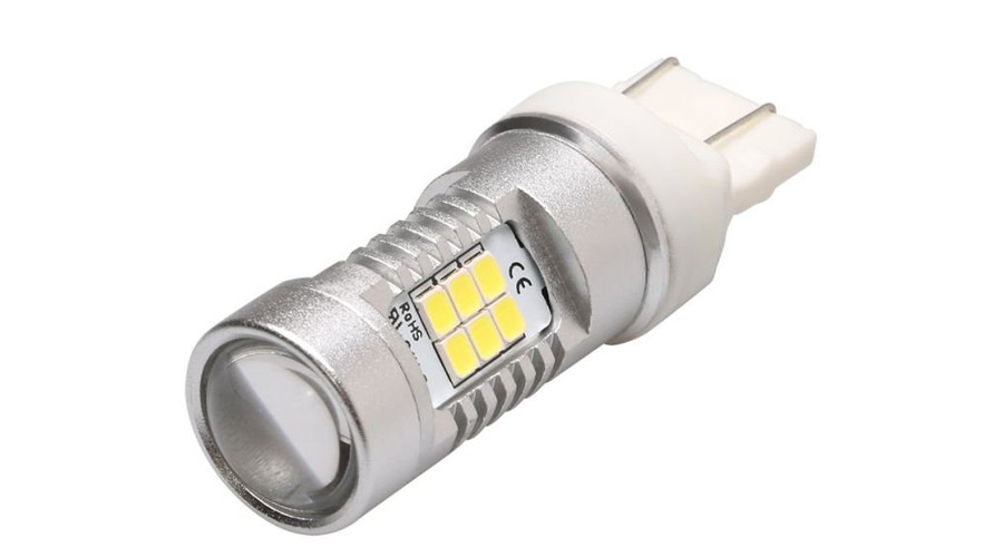 T20 (7440 - W21W) 21x2835 SMD LED (piros)