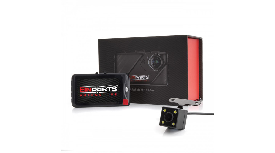 Einparts EPDVR01RC 1080P Sony lencsés menetrögzítő kamera (első+hátsó)