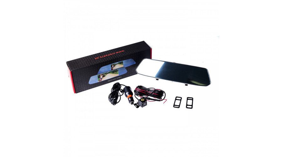 Einparts EPDVR04 1080P visszapillantótükrös menetrögzítő kamera (első+hátsó)