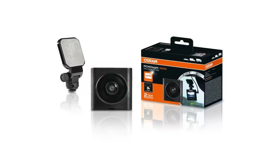 Osram ROADsight 2500 1080p 30fps menetrögzítő kamera ODC2500