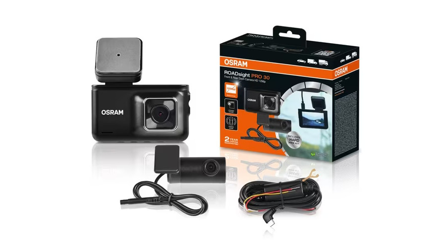 Osram ROADsight PRO 30 1296p 30fps menetrögzítő / tolató kamera szett OTDC30