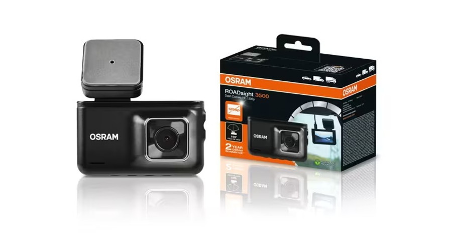 Osram ROADsight 3500 1296p 30fps menetrögzítő kamera ODC3500