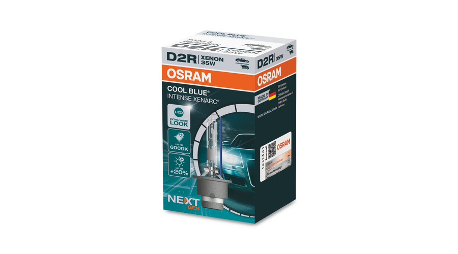 Osram Cool Blue Intense NextGen D2R +20% Xenon izzó 66250CBN