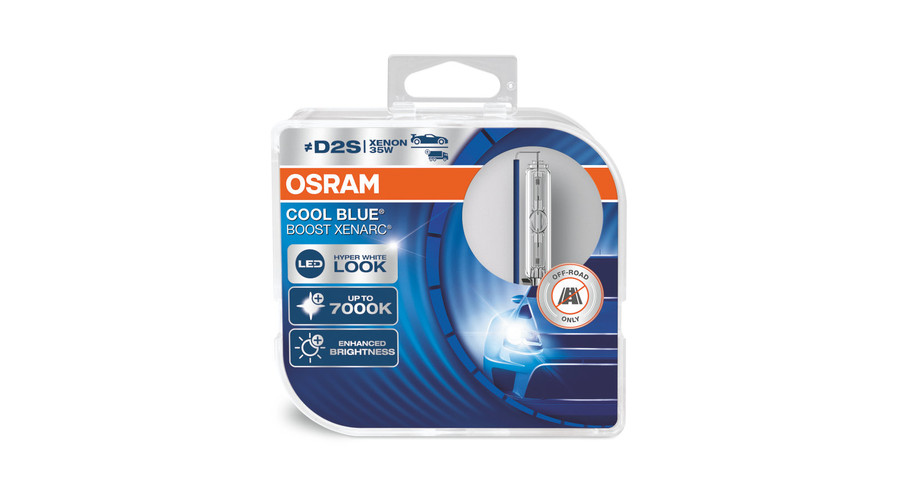 Osram D2S Cool Blue Boost Xenarc Xenon izzó 66240CBB-2HB KIBONTOTT