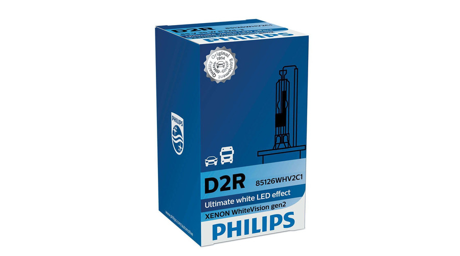 Philips D2R WhiteVision gen2 Xenon izzó 85126WHV2