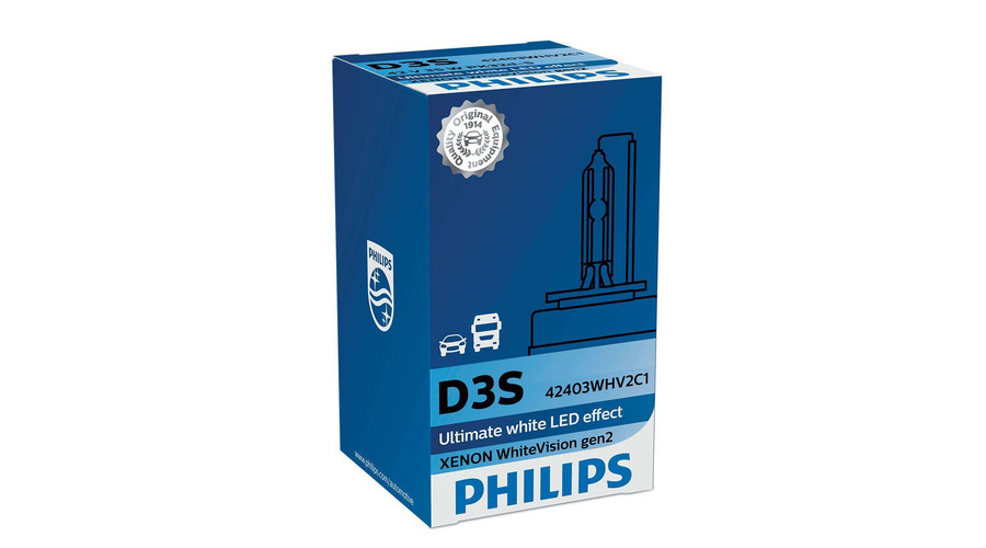 Philips D3S WhiteVision gen2 Xenon izzó 42403WHV2