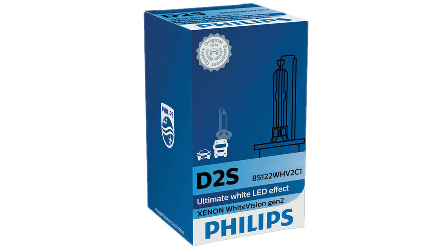Philips D2S WhiteVision gen2 Xenon izzó 85122WHV2