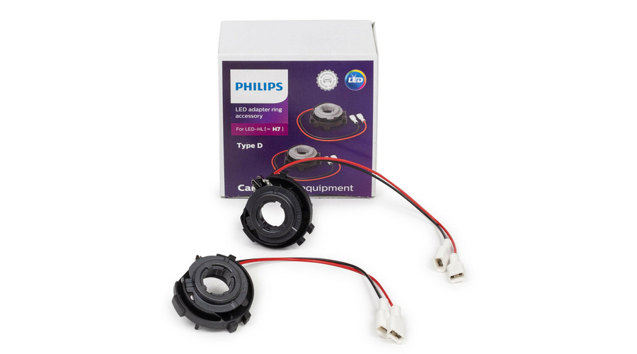 Philips H7 LED adapter Type D 11176X2 PRO6000 LED-hez