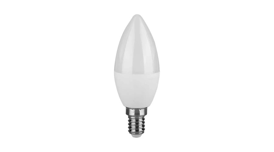 V-TAC E14 gyertya LED 5.5W (=40W) 4000K SKU-7264