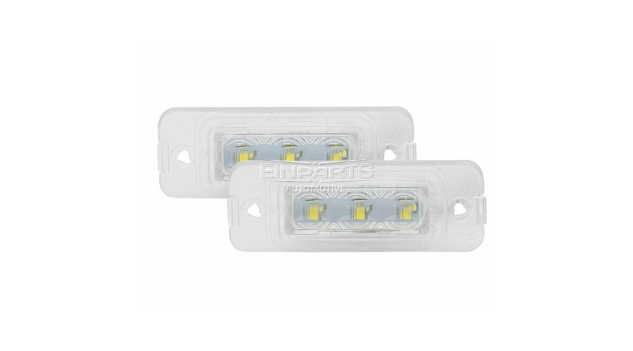Einparts Mercedes rendszámtábla LED világítás EP107OE