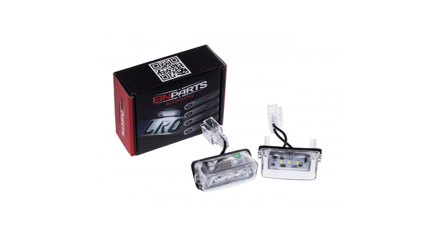 Einparts Citroen / Peugeot rendszámtábla LED világítás EP32